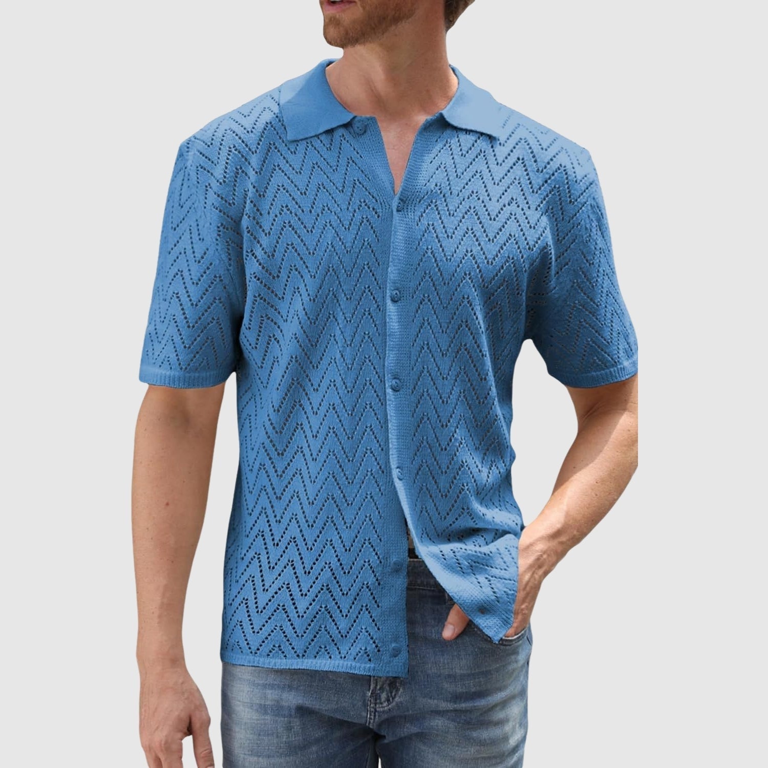 Árpád | Zsinórmintás modern elegáns póló