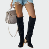 Helga | Barna velúr női csizma