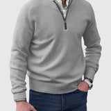 Pál | Cipzáros, puha, modern férfi kardigán