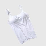 Nikola | Kényelmes párnázott top beépített melltartóval