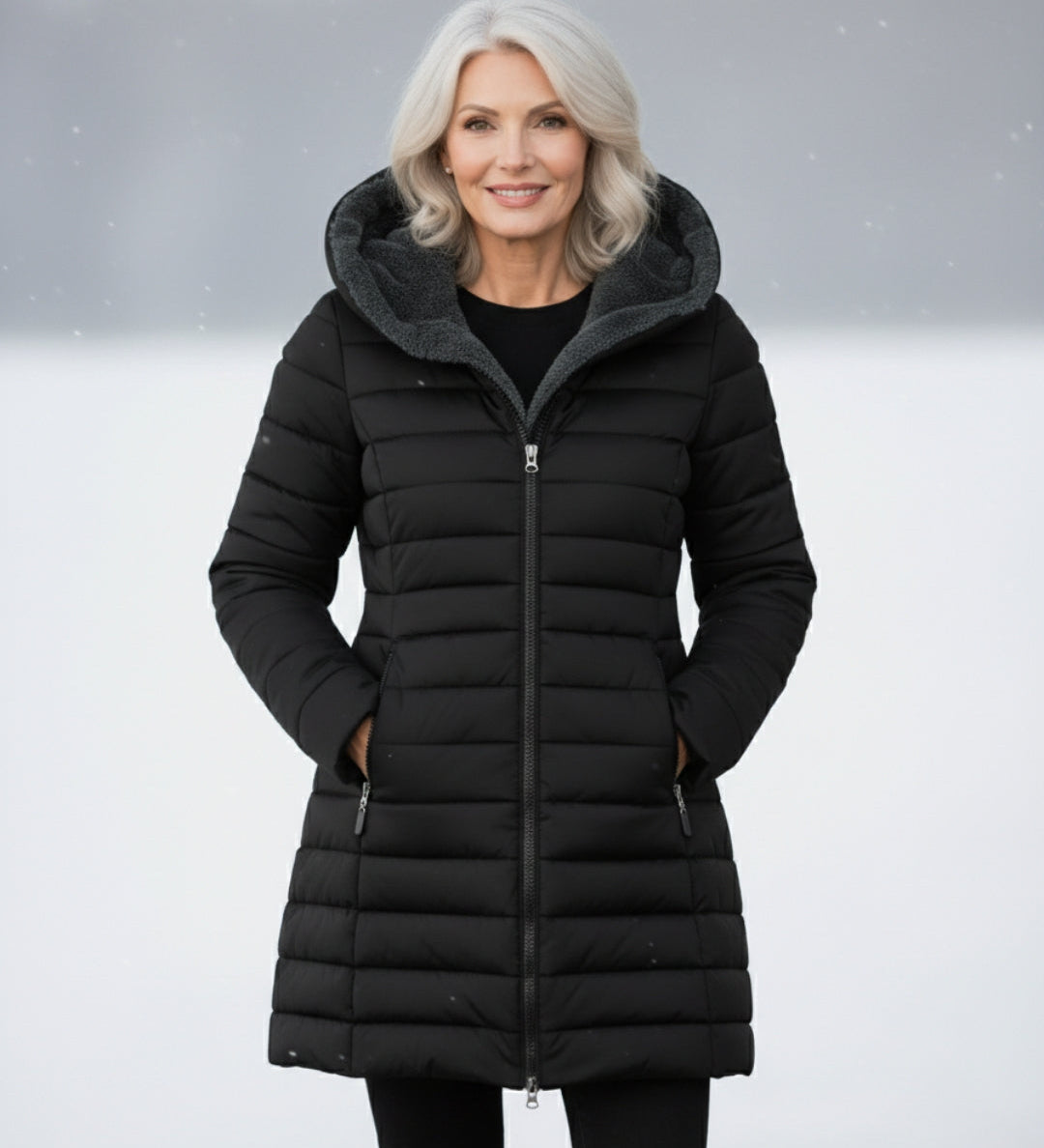 Harriet | Bélelt pufi kabát polár béléssel