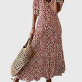 Amalia | Boho Vintage Nyári Maxi Ruha