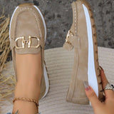 Ellie - Flat Buckle Loafer