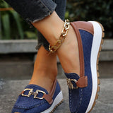 Ellie - Flat Buckle Loafer
