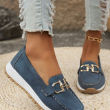 Ellie - Flat Buckle Loafer