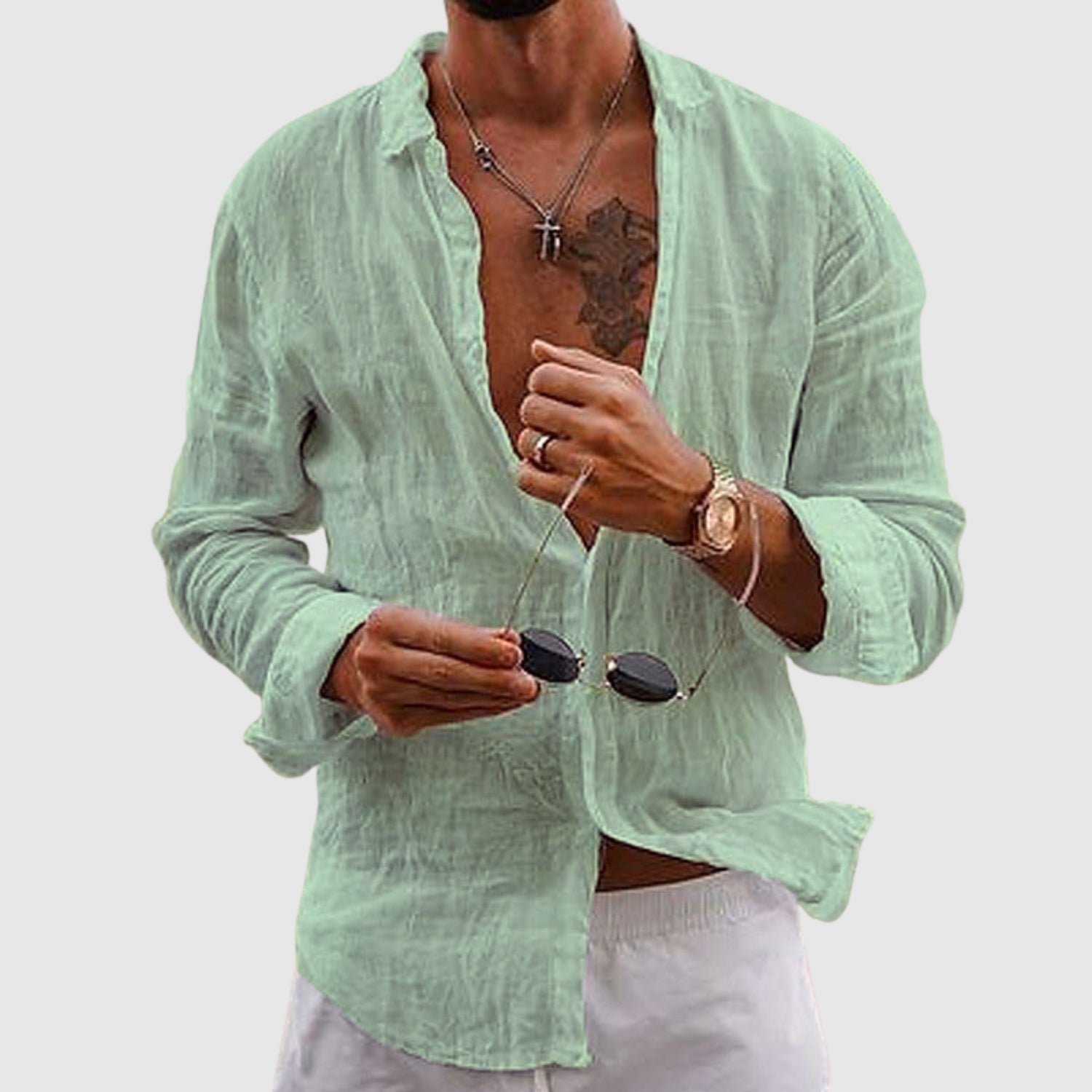 Imre | Laza elegáns ing meleg napokra