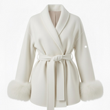 Arctic Grace | Elegáns gyapjúkabát