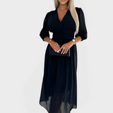 Virág | Légies midi ruha nőies elegancia