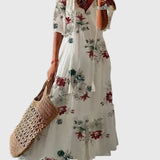 Amalia | Boho Vintage Nyári Maxi Ruha