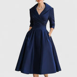 Valerie | Valerie elegáns midi ruha