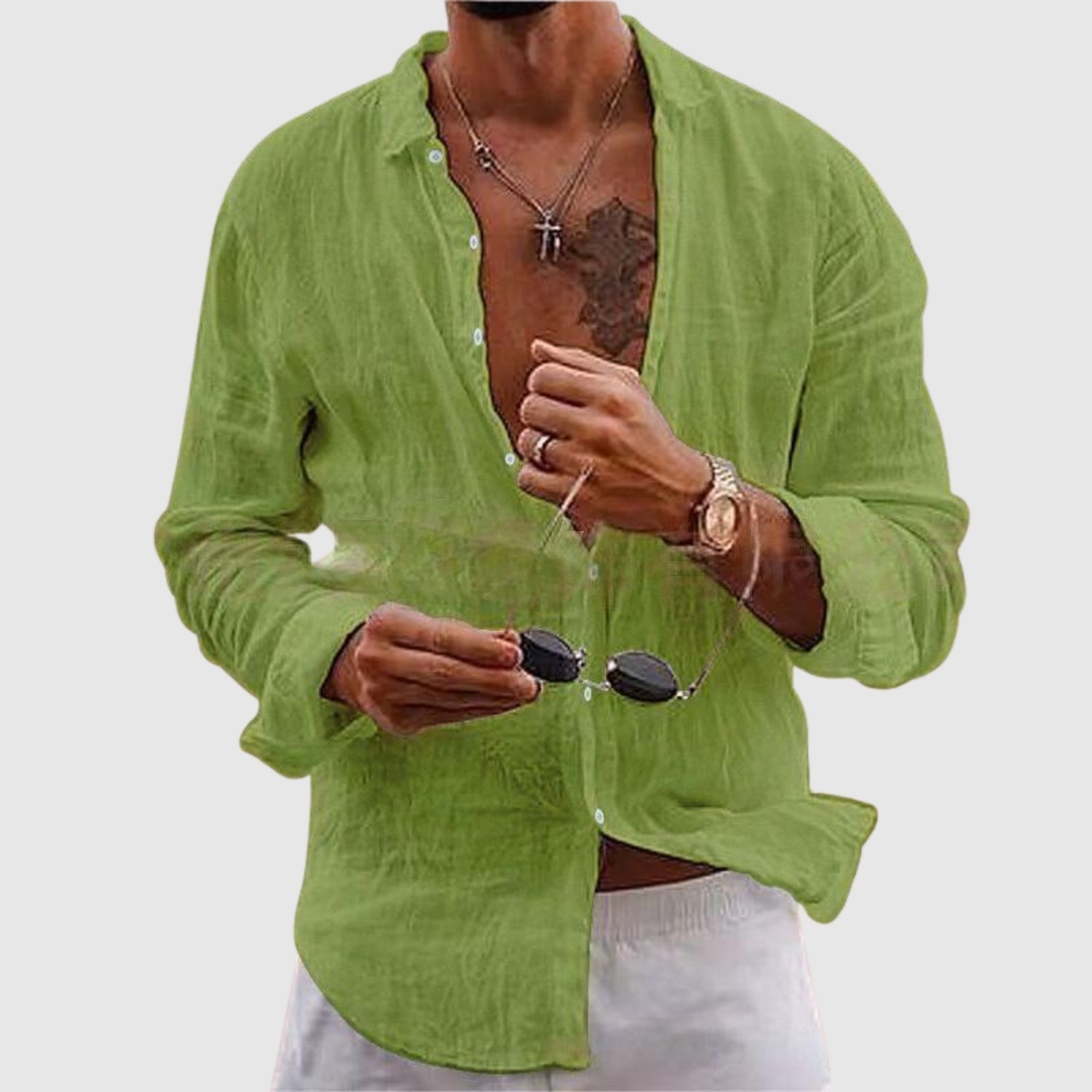 Imre | Laza elegáns ing meleg napokra