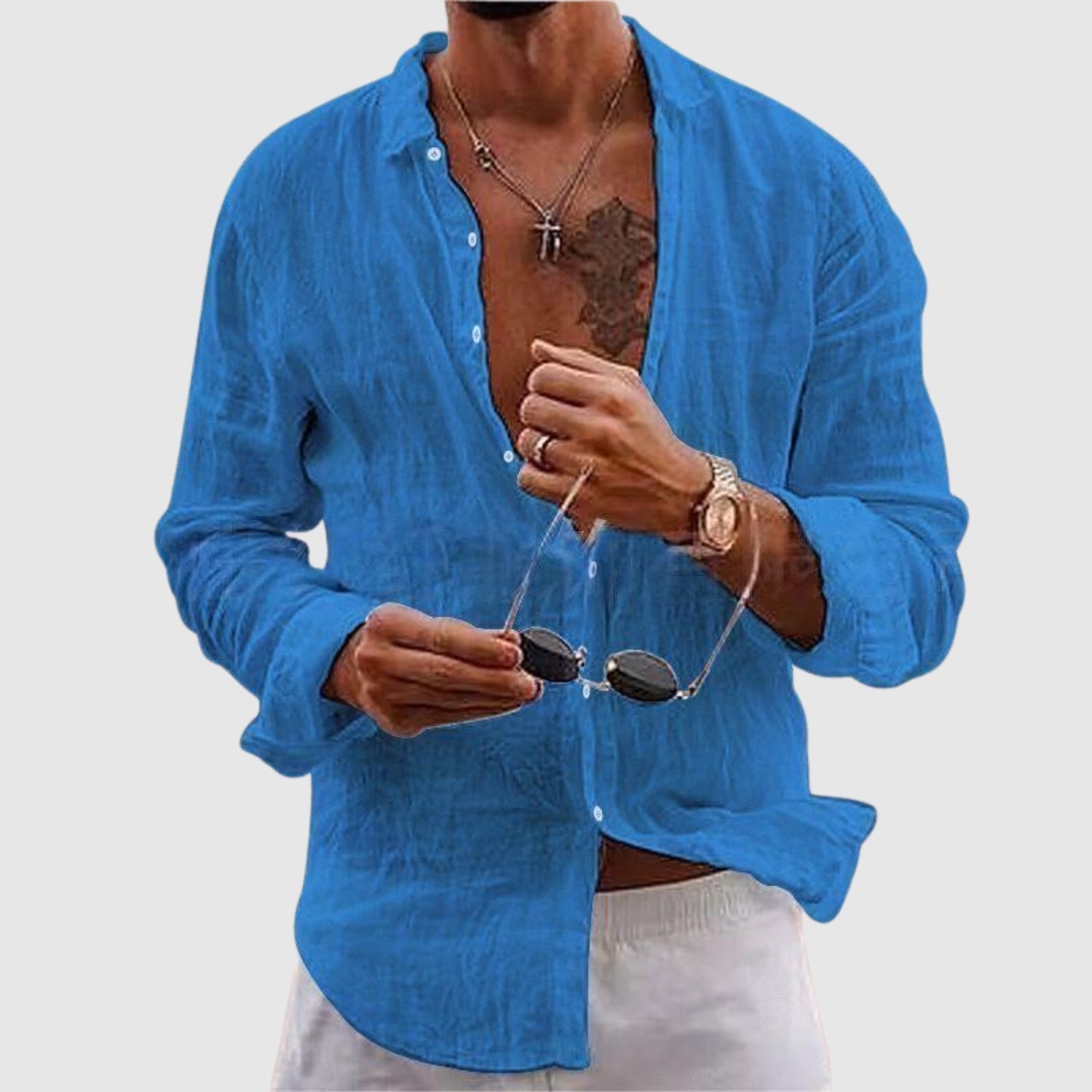 Imre | Laza elegáns ing meleg napokra