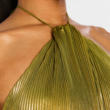 Emma | Fémes Halter Ruha Nyitott Háttal