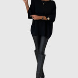 Janel | Laza elegáns pulóver mindennapokra