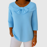 Serenna | Puha elegáns nőies pulóver