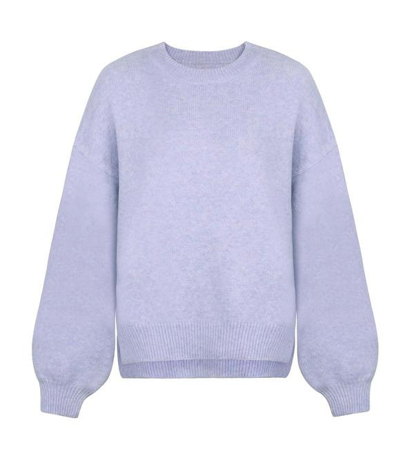 Kiara | Női lezser pulóver ejtett vállrésszel