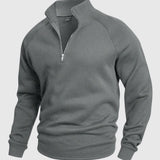 Tivadar | Prémium állógalléros férfi pulóver