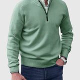 Pál | Cipzáros, puha, modern férfi kardigán