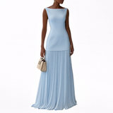 Celeste | Pliszírozott Maxi Ruha