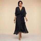 MARTA™ | CHIFFON RUHA V KIVÁGÁSSAL