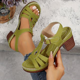 Classic Buckle Sandals