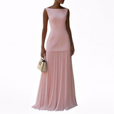 Celeste | Pliszírozott Maxi Ruha