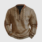 Charles | Prémium fél cipzáros pulóver