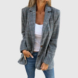 Brenda | Kockás Brenda blézer téli must-have