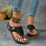 Élodie™ - Keil-Zehensandalen für Dame