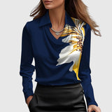 Adela | Elegáns selyemhatású blúz