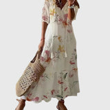 Amalia | Boho Vintage Nyári Maxi Ruha