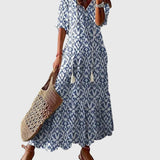 Amalia | Boho Vintage Nyári Maxi Ruha