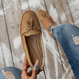 Nadine™ - Klassische Loafers mit Quasten-Detail