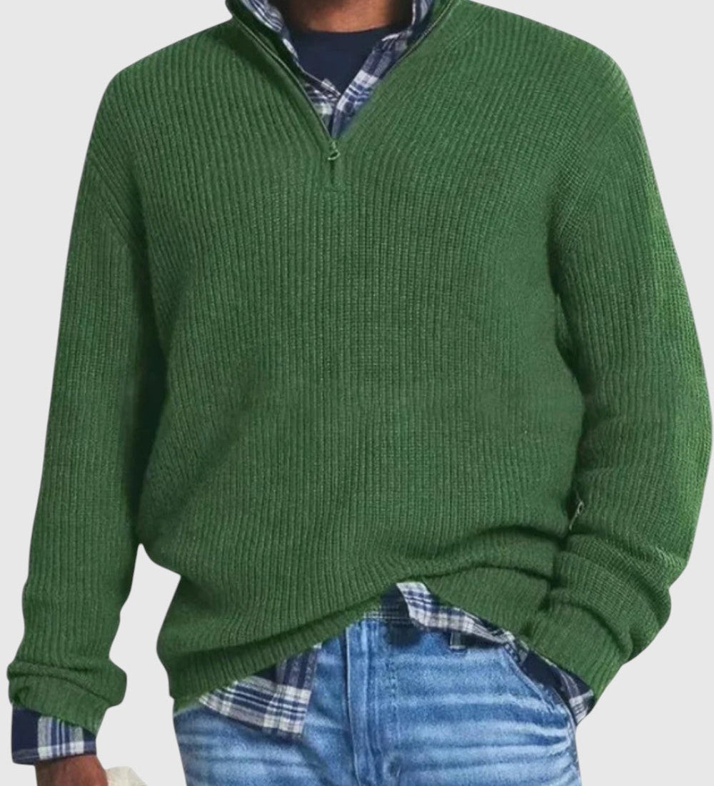 Nimród | Elegáns cipzáras pulóver kényelem