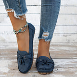 Nadine™ - Klassische Loafers mit Quasten-Detail
