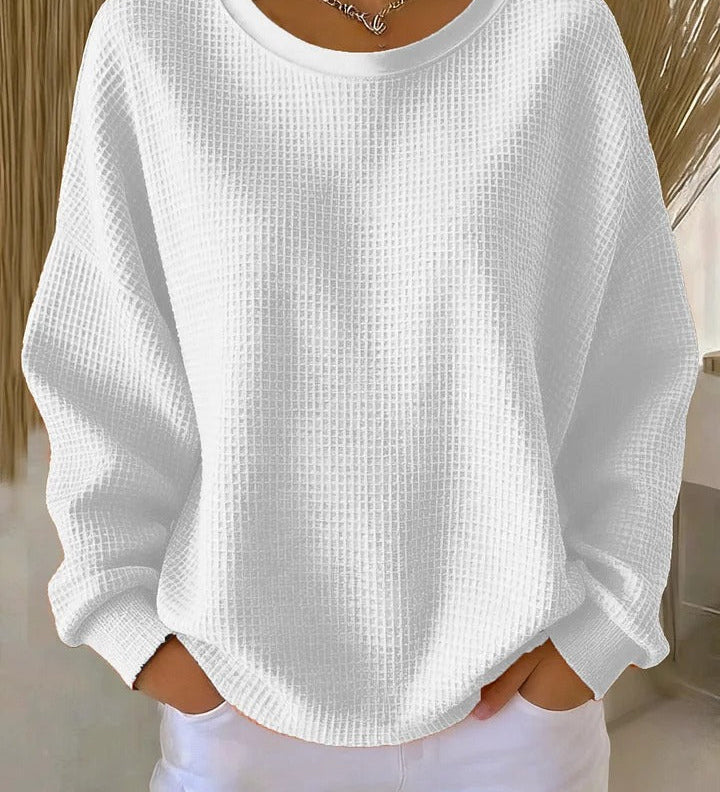 Nova | Klasszikus pamut pulóver