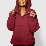 Veronika | Vízhatlan oversized kapucnis pulóver