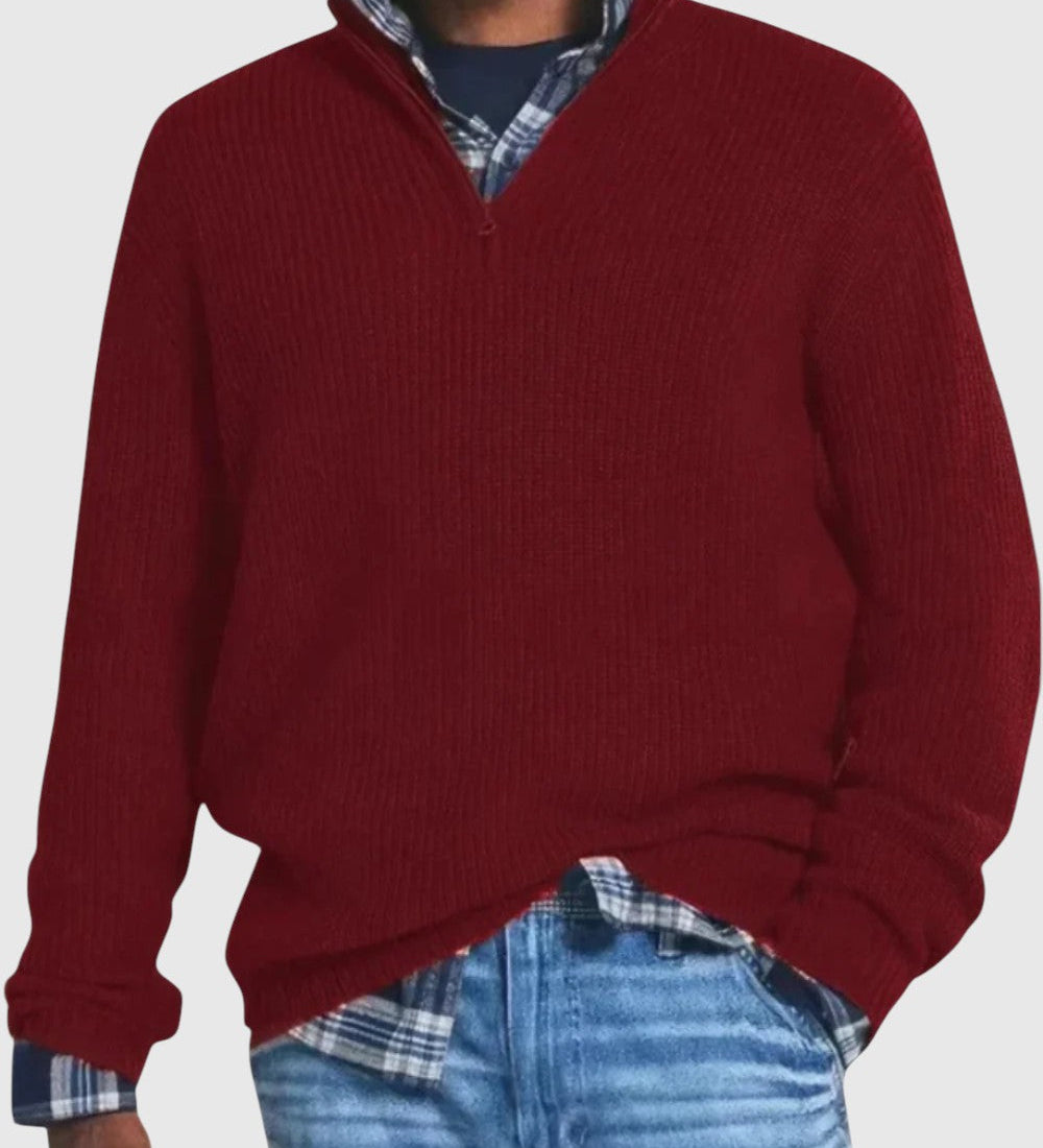 Nimród | Elegáns cipzáras pulóver kényelem