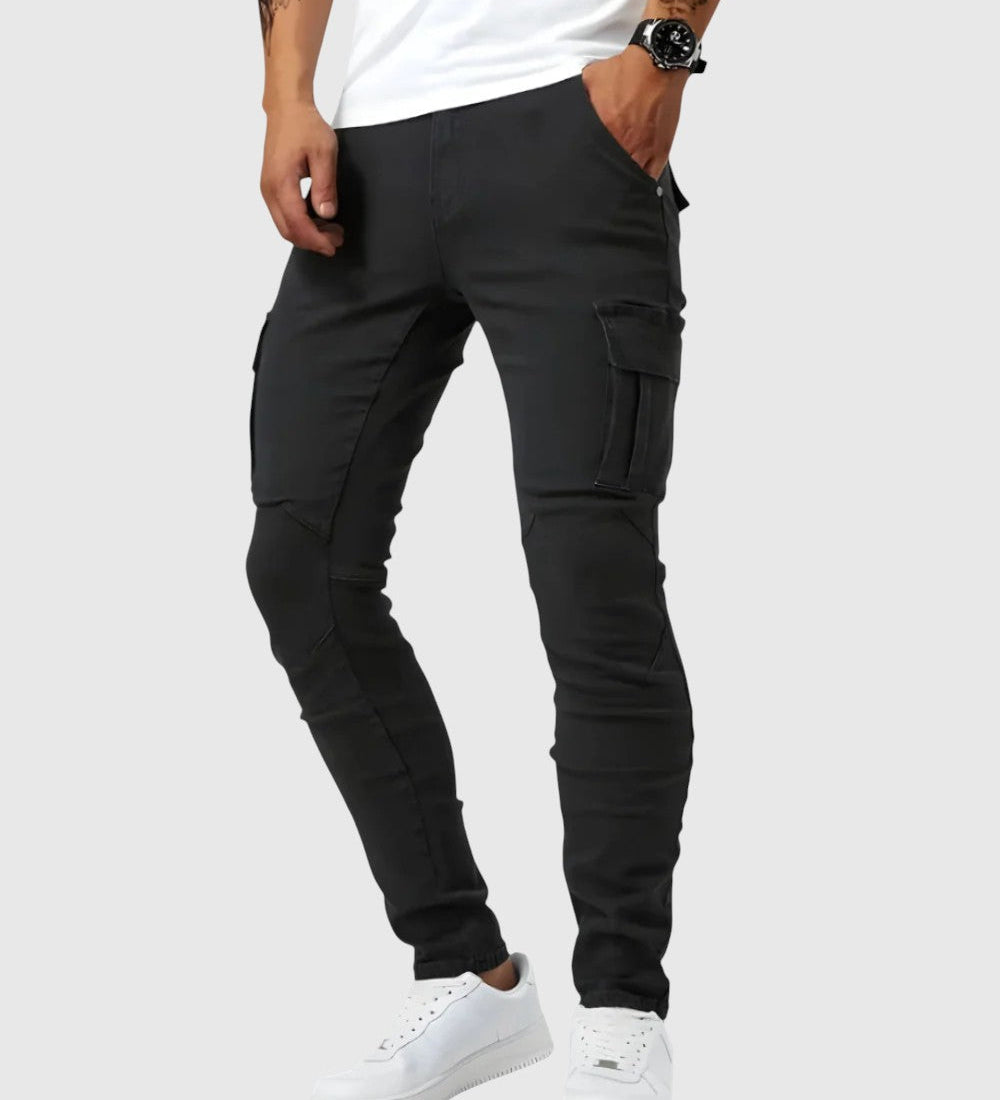 Endre | Rugalmas pamut cargo nadrág