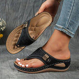 Élodie™ - Keil-Zehensandalen für Dame