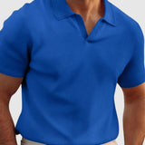 Sebestyén | Elegáns V-nyakú férfi póló