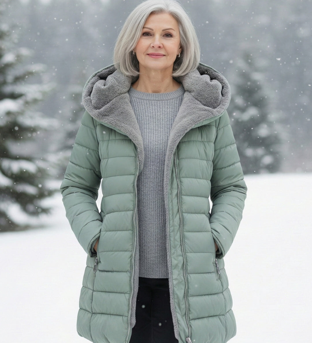 Harriet | Bélelt pufi kabát polár béléssel