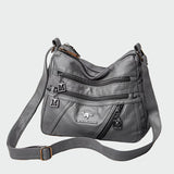 Dóra | Elegáns fekete válltáska praktikus