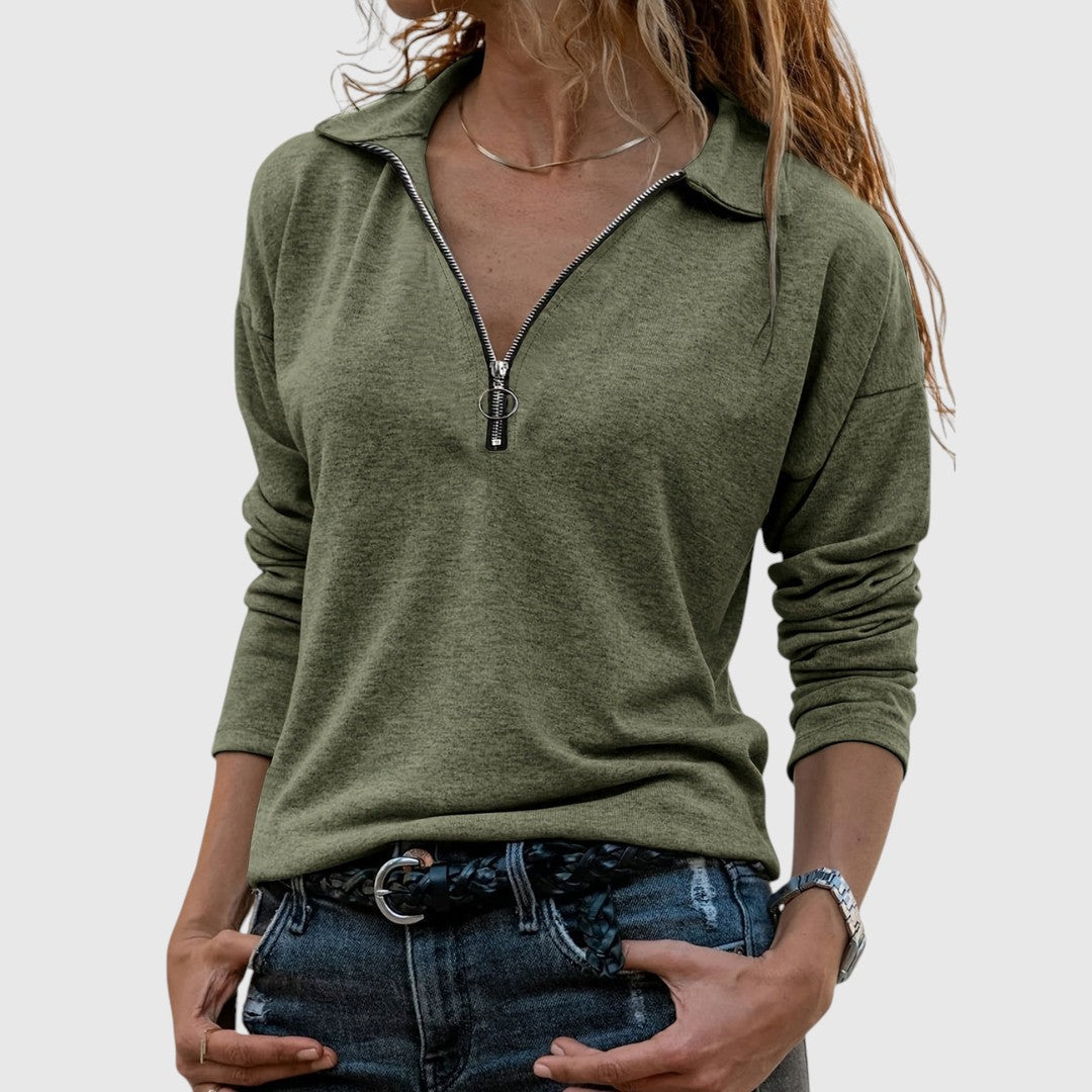 Nadine | Női stílusos kényelmes pulóver