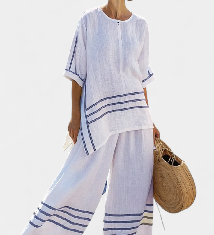 Panna | Könnyű pamut len overall