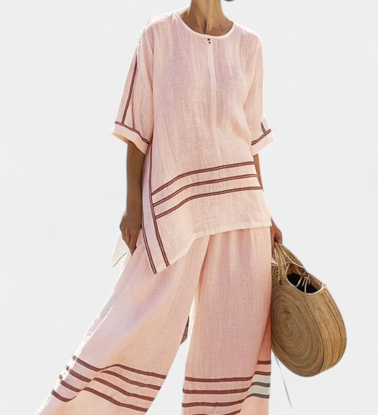 Panna | Könnyű pamut len overall