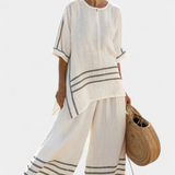 Panna | Könnyű pamut len overall