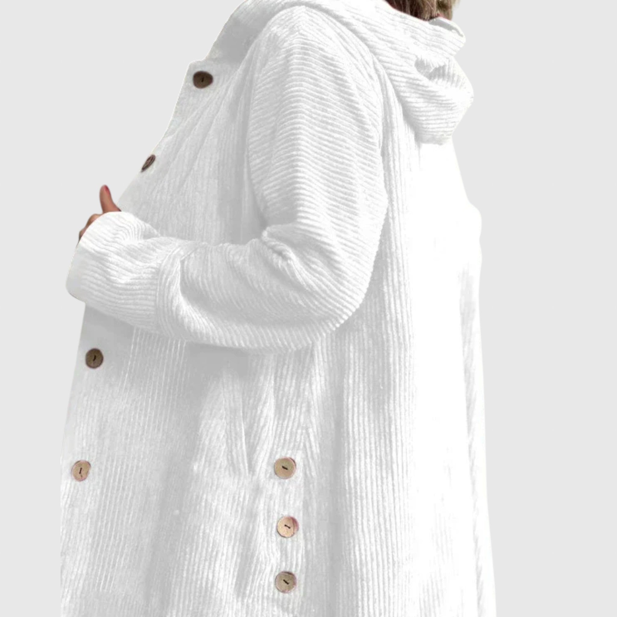 Cordia | Bársonyos kapucnis pulóver Cordia