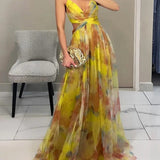 Giselle - Zauberhaftes Maxikleid mit Blumenprint