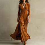 Anna | Hosszú bársonydressz